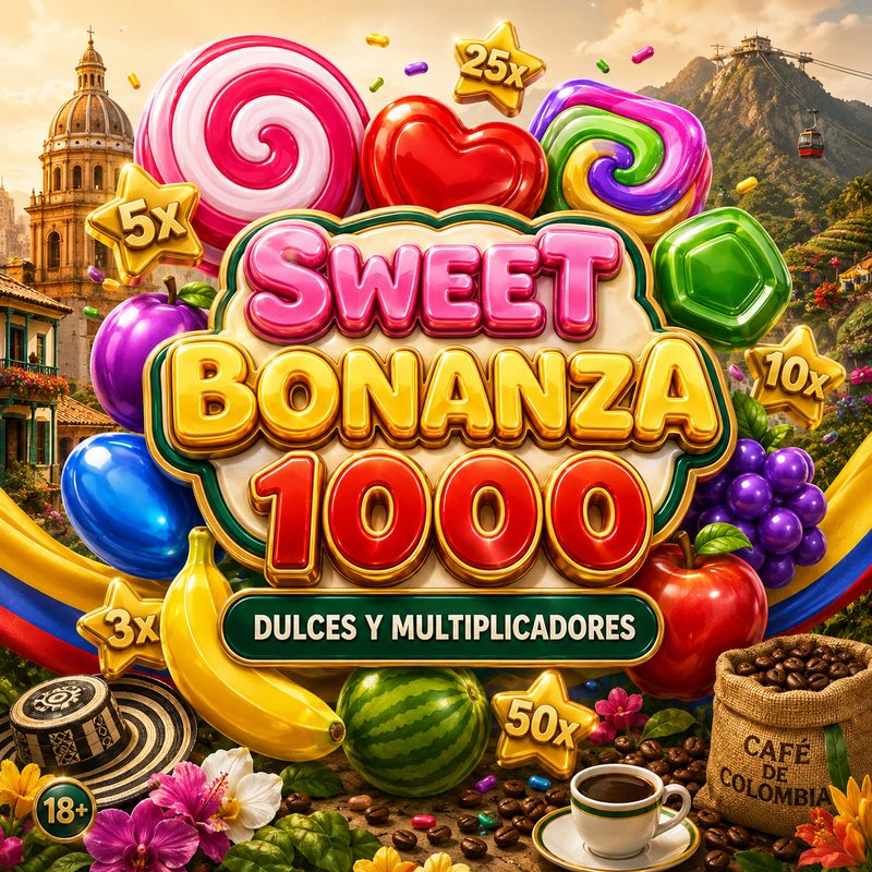 Sweet Bonanza 1000 tragamonedas de dulces y multiplicadores