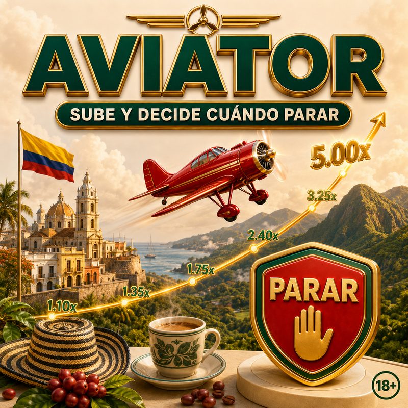 Aviator juego crash con multiplicador ascendente