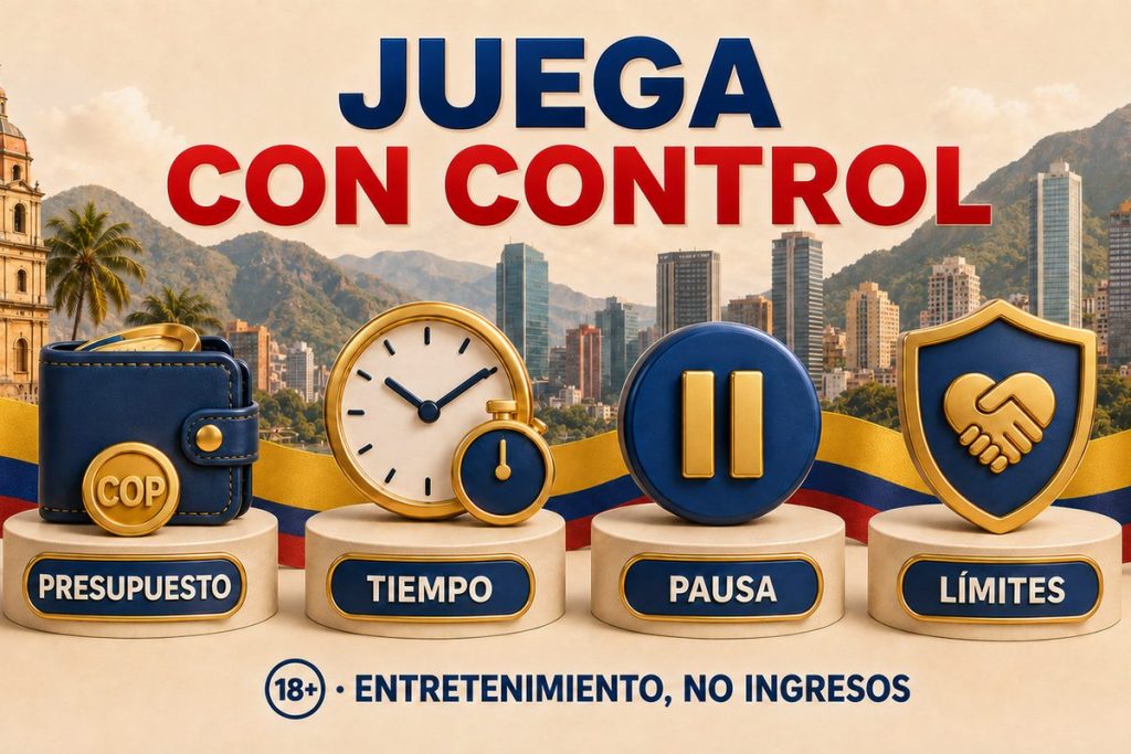 Presupuesto, tiempo, límites y pausa para juego responsable